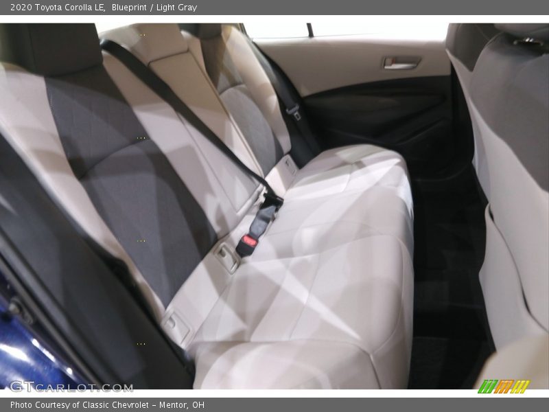 Blueprint / Light Gray 2020 Toyota Corolla LE