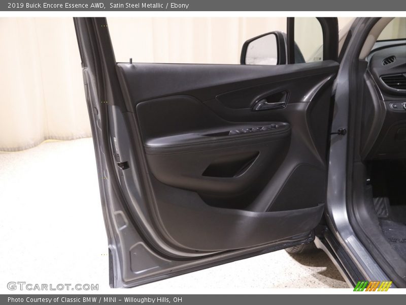 Satin Steel Metallic / Ebony 2019 Buick Encore Essence AWD