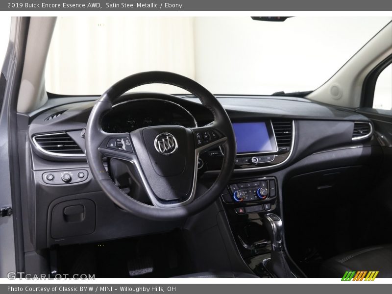 Satin Steel Metallic / Ebony 2019 Buick Encore Essence AWD