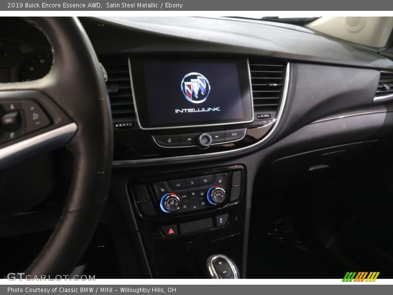 Satin Steel Metallic / Ebony 2019 Buick Encore Essence AWD