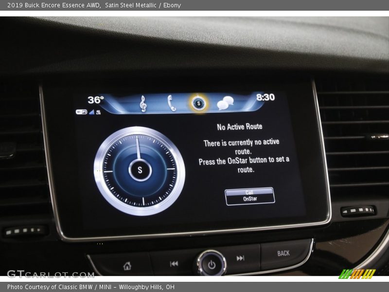 Satin Steel Metallic / Ebony 2019 Buick Encore Essence AWD