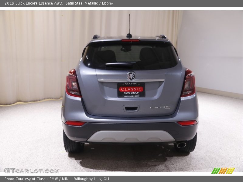 Satin Steel Metallic / Ebony 2019 Buick Encore Essence AWD