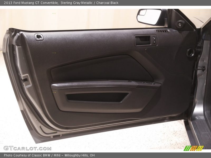 Sterling Gray Metallic / Charcoal Black 2013 Ford Mustang GT Convertible
