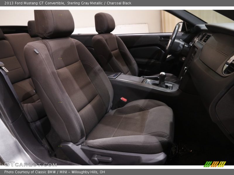 Front Seat of 2013 Mustang GT Convertible