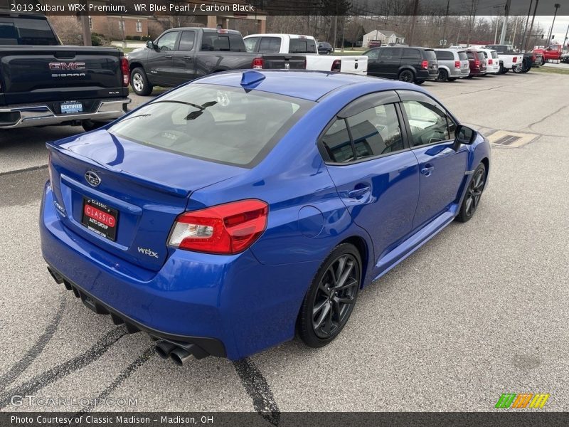 WR Blue Pearl / Carbon Black 2019 Subaru WRX Premium