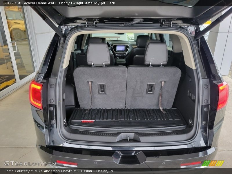 Ebony Twilight Metallic / Jet Black 2019 GMC Acadia Denali AWD