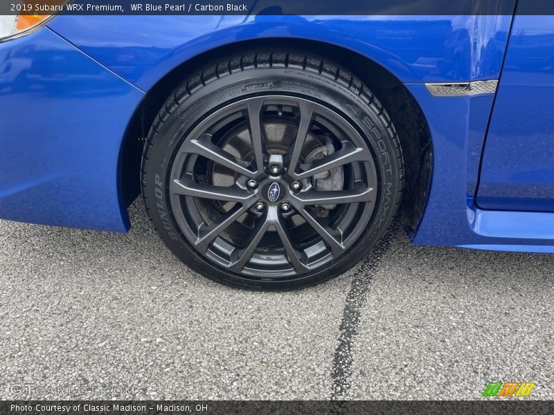 WR Blue Pearl / Carbon Black 2019 Subaru WRX Premium