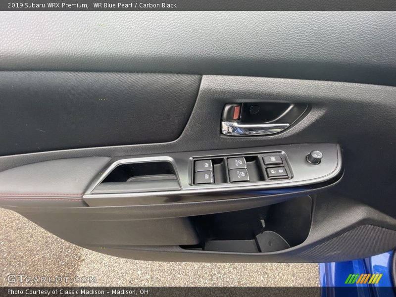 WR Blue Pearl / Carbon Black 2019 Subaru WRX Premium