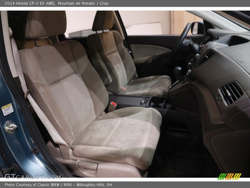 Mountain Air Metallic / Gray 2014 Honda CR-V EX AWD