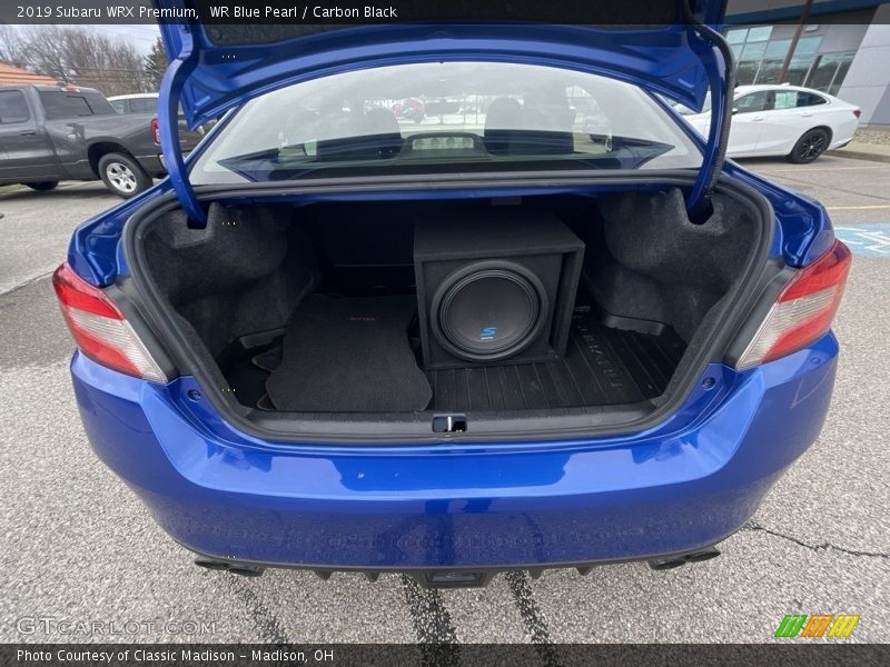 WR Blue Pearl / Carbon Black 2019 Subaru WRX Premium