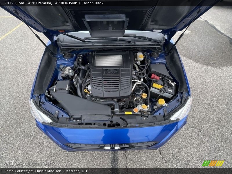 WR Blue Pearl / Carbon Black 2019 Subaru WRX Premium