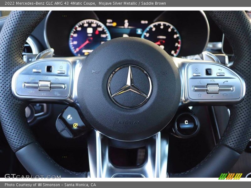  2022 GLC AMG 43 4Matic Coupe Steering Wheel