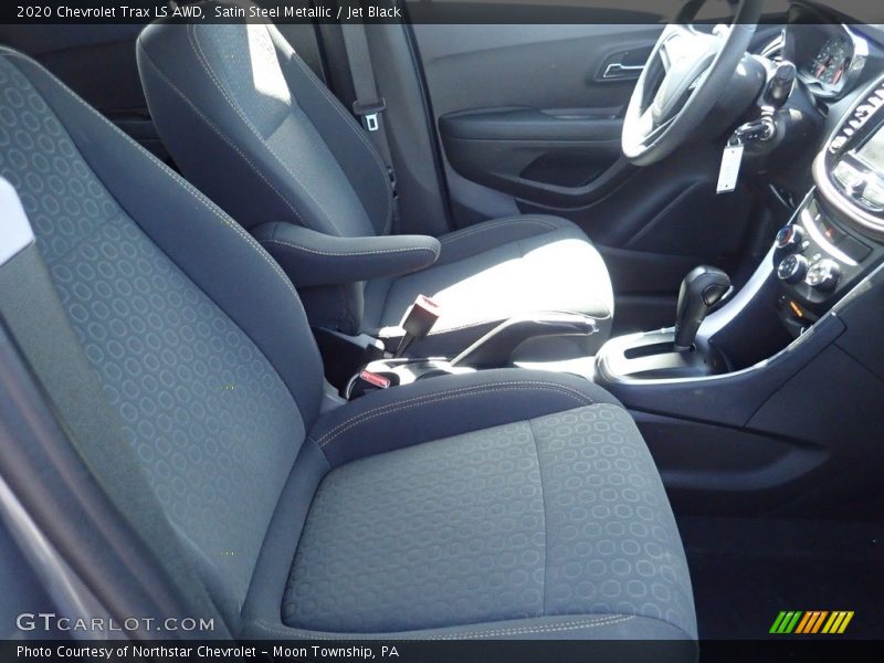 Satin Steel Metallic / Jet Black 2020 Chevrolet Trax LS AWD