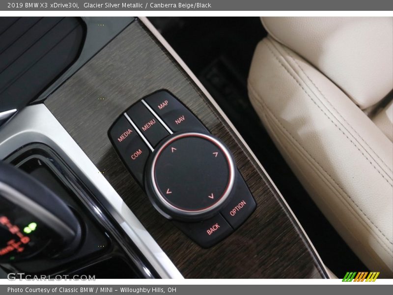 Glacier Silver Metallic / Canberra Beige/Black 2019 BMW X3 xDrive30i