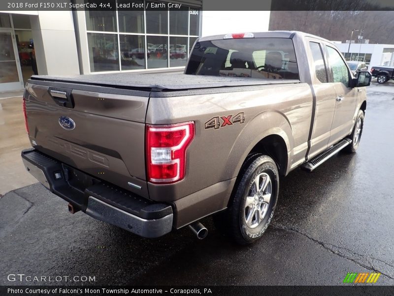 Lead Foot / Earth Gray 2018 Ford F150 XLT SuperCab 4x4