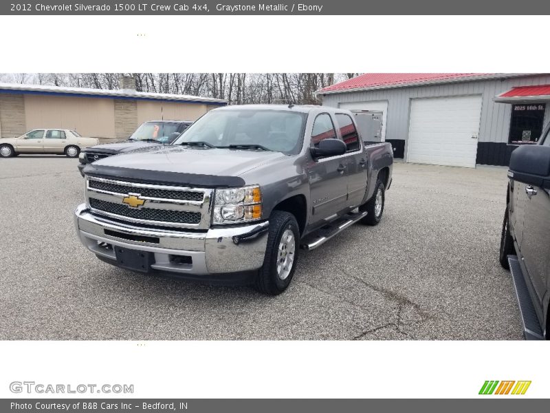 Graystone Metallic / Ebony 2012 Chevrolet Silverado 1500 LT Crew Cab 4x4