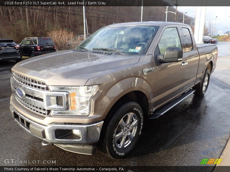 Lead Foot / Earth Gray 2018 Ford F150 XLT SuperCab 4x4