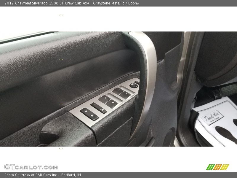 Graystone Metallic / Ebony 2012 Chevrolet Silverado 1500 LT Crew Cab 4x4