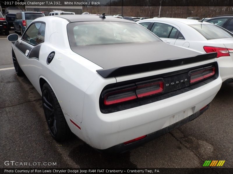 White Knuckle / Black 2017 Dodge Challenger T/A 392