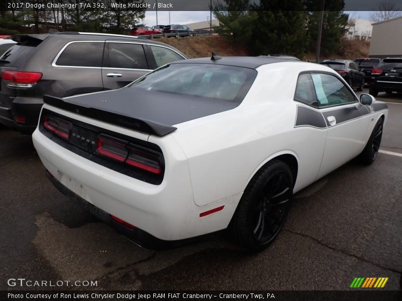 White Knuckle / Black 2017 Dodge Challenger T/A 392