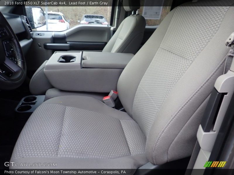 Lead Foot / Earth Gray 2018 Ford F150 XLT SuperCab 4x4