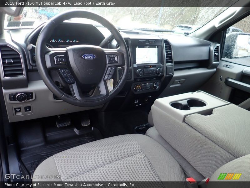 Lead Foot / Earth Gray 2018 Ford F150 XLT SuperCab 4x4