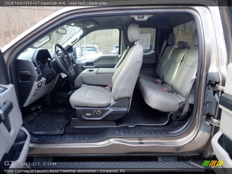 Lead Foot / Earth Gray 2018 Ford F150 XLT SuperCab 4x4