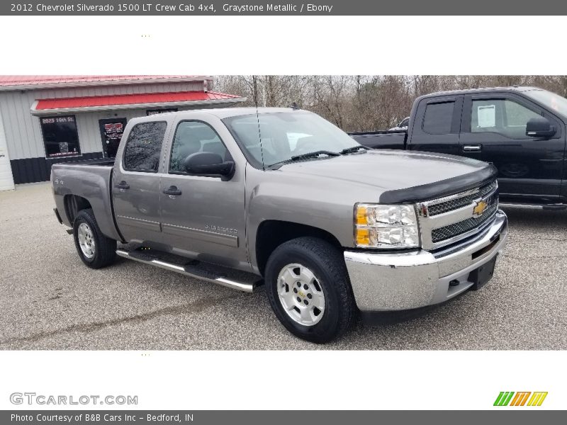 Graystone Metallic / Ebony 2012 Chevrolet Silverado 1500 LT Crew Cab 4x4