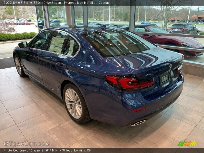Phytonic Blue Metallic / Cognac 2022 BMW 5 Series 530i xDrive Sedan