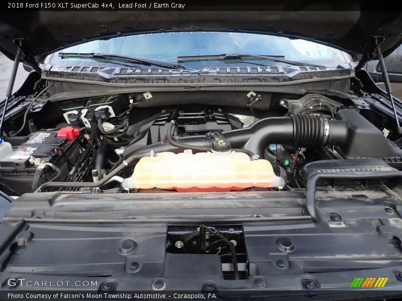 Lead Foot / Earth Gray 2018 Ford F150 XLT SuperCab 4x4