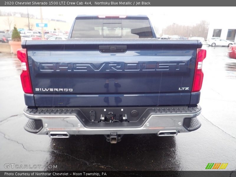 Northsky Blue Metallic / Jet Black 2020 Chevrolet Silverado 1500 LTZ Crew Cab 4x4