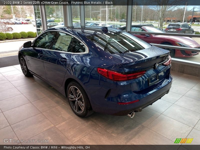 Phytonic Blue Metallic / Black 2022 BMW 2 Series 228i xDrive Gran Coupe
