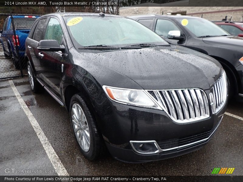 Front 3/4 View of 2014 MKX AWD