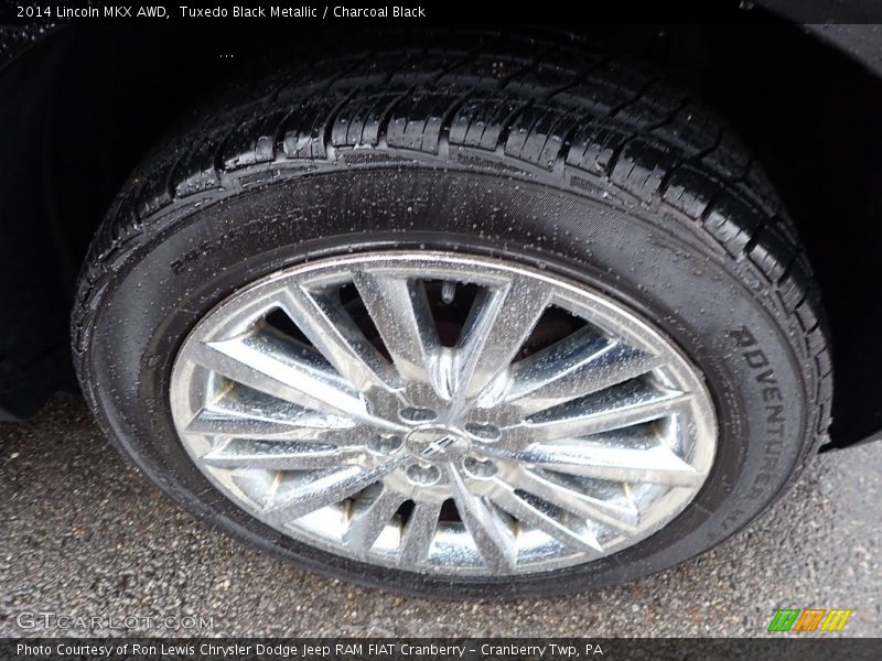 Tuxedo Black Metallic / Charcoal Black 2014 Lincoln MKX AWD