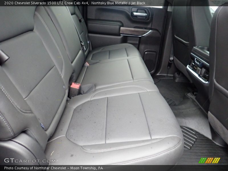Northsky Blue Metallic / Jet Black 2020 Chevrolet Silverado 1500 LTZ Crew Cab 4x4