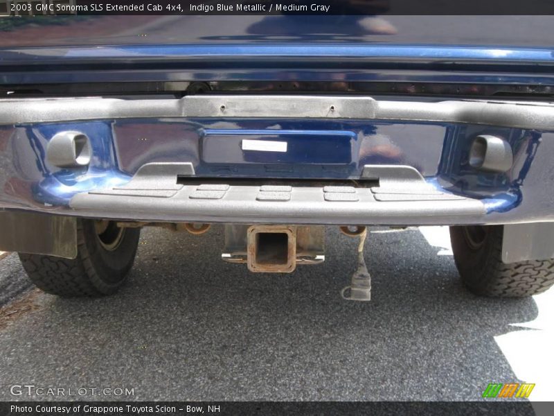 Indigo Blue Metallic / Medium Gray 2003 GMC Sonoma SLS Extended Cab 4x4