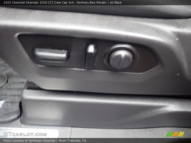 Northsky Blue Metallic / Jet Black 2020 Chevrolet Silverado 1500 LTZ Crew Cab 4x4