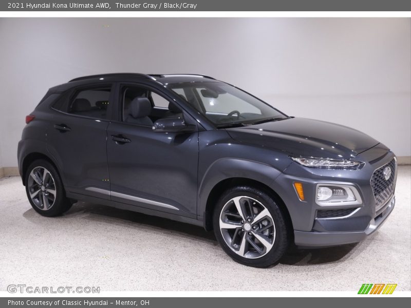  2021 Kona Ultimate AWD Thunder Gray