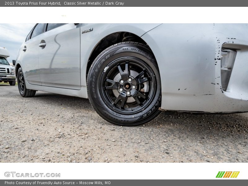 Classic Silver Metallic / Dark Gray 2013 Toyota Prius Four Hybrid