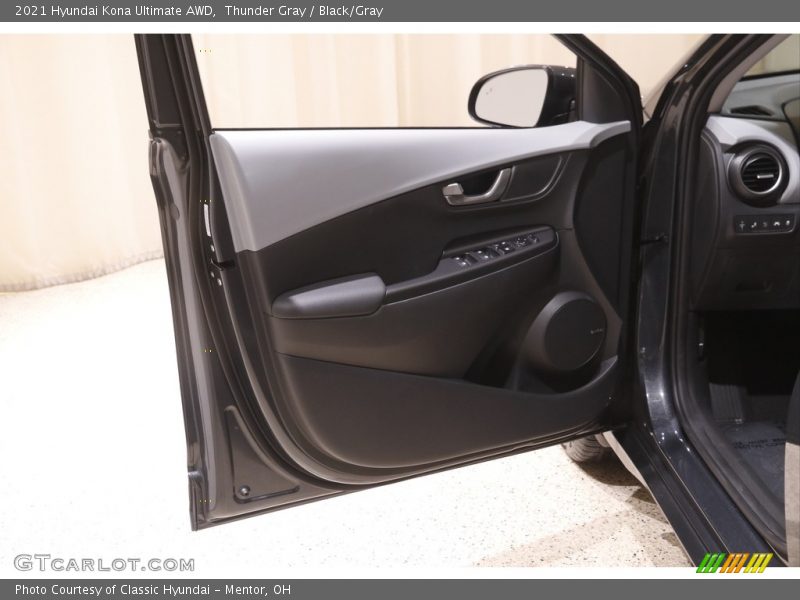 Door Panel of 2021 Kona Ultimate AWD