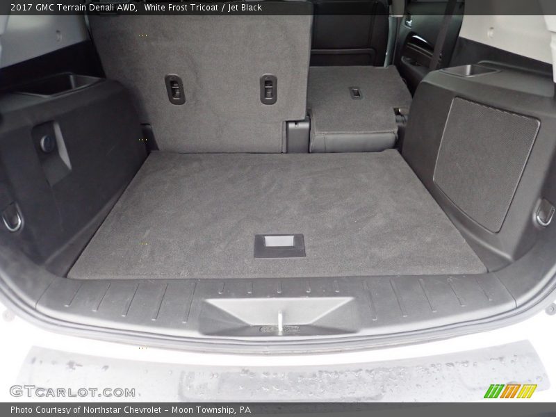 White Frost Tricoat / Jet Black 2017 GMC Terrain Denali AWD