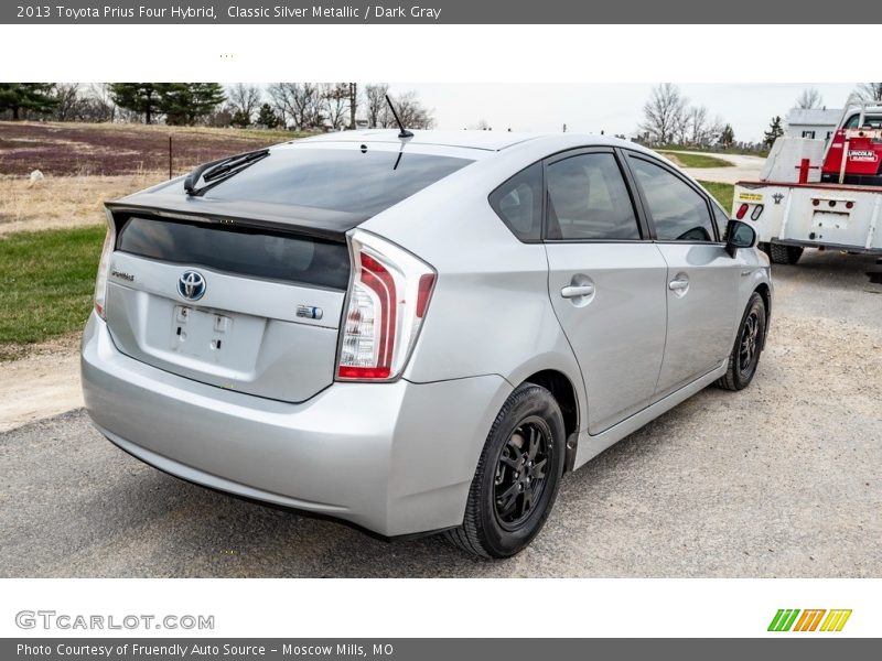 Classic Silver Metallic / Dark Gray 2013 Toyota Prius Four Hybrid