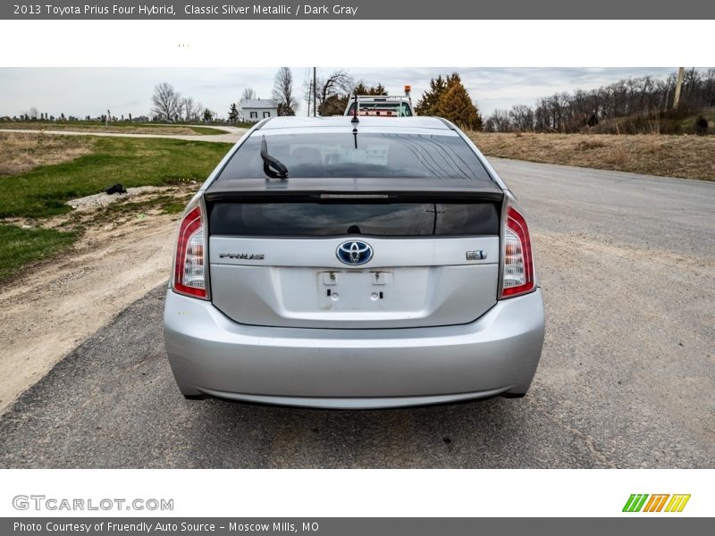 Classic Silver Metallic / Dark Gray 2013 Toyota Prius Four Hybrid