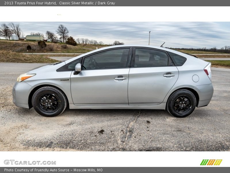Classic Silver Metallic / Dark Gray 2013 Toyota Prius Four Hybrid