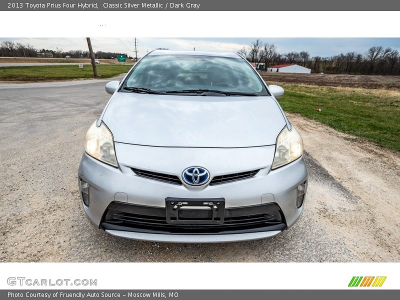 Classic Silver Metallic / Dark Gray 2013 Toyota Prius Four Hybrid