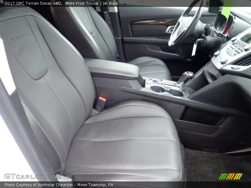 White Frost Tricoat / Jet Black 2017 GMC Terrain Denali AWD