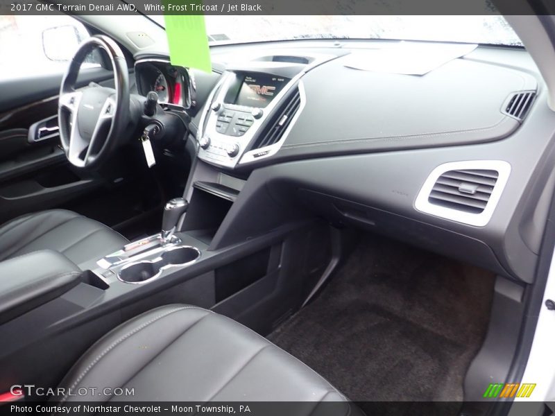 White Frost Tricoat / Jet Black 2017 GMC Terrain Denali AWD