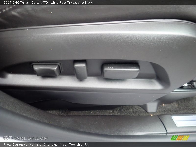 White Frost Tricoat / Jet Black 2017 GMC Terrain Denali AWD