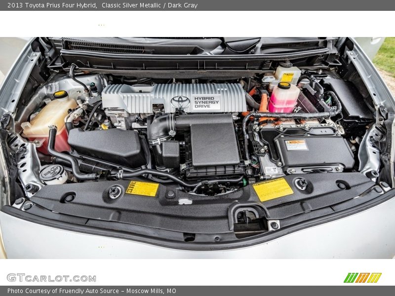 Classic Silver Metallic / Dark Gray 2013 Toyota Prius Four Hybrid