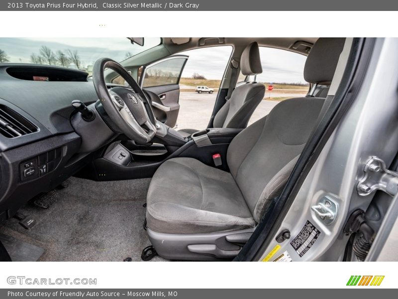 Classic Silver Metallic / Dark Gray 2013 Toyota Prius Four Hybrid